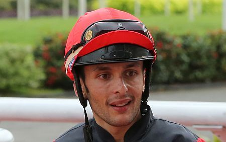 Marc Lerner has ridden eight winners across two Singapore race days. Photo: STC