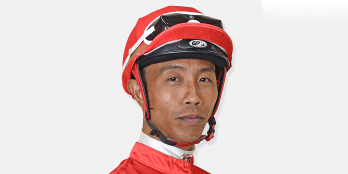 Jockey Z Khairil was suspended from riding in races for a period of three (3) months with effect from 18 September 2023 and to expire on 17 December. Photo: SLTC