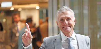 Mark Newnham celebrates breakthrough Hong Kong success.