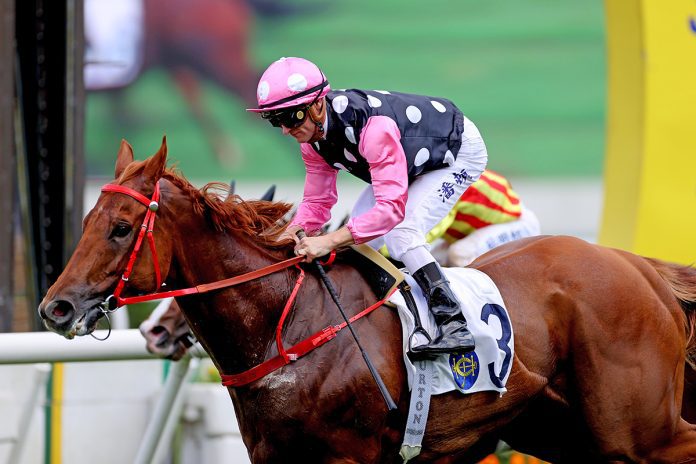 Beauty Eternal has won eight races in Hong Kong.