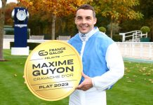 Maxime Guyon well clear in 2023 Cravache d'Or