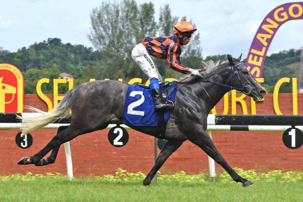 MISTY SWIFT (Nuqman Faris Rozi) coasting to victory — SLTC photo