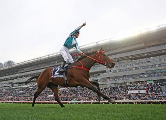 Romantic Warrior wins impressively in the LONGINES Hong Kong Cup.