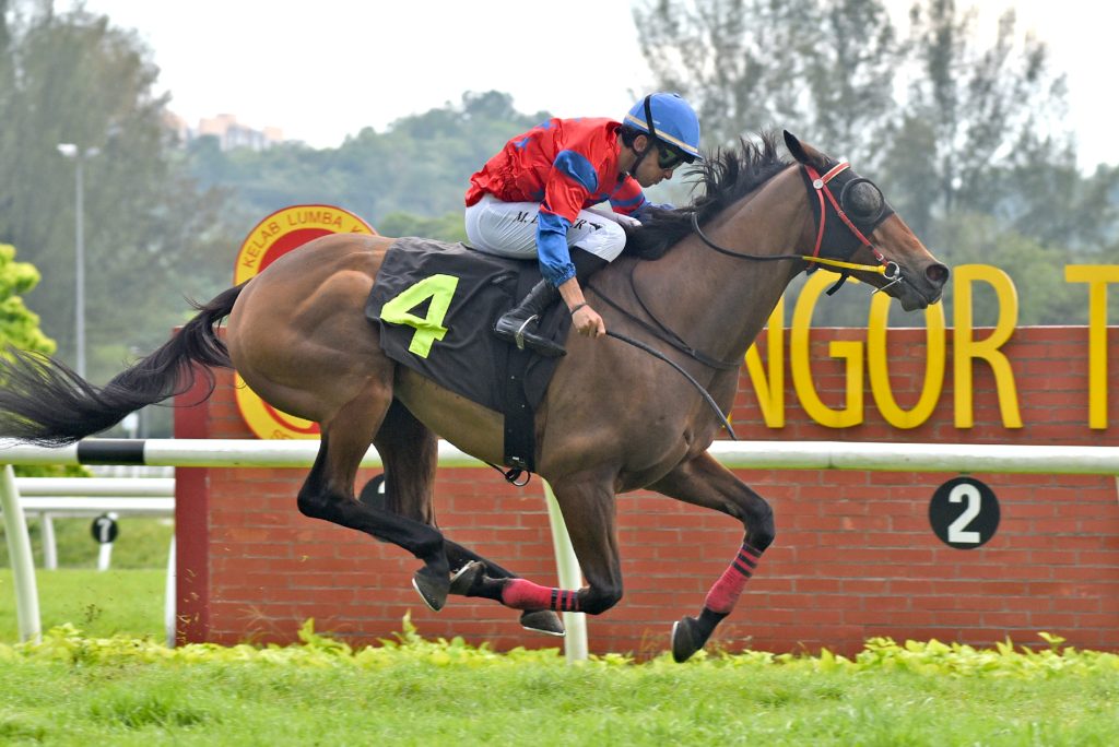 Trumpy cruises to an easy first-up victory at Sungai Besi racecourse.