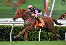 Beauty Eternal spoils Golden Sixty’s Champions Mile party Beauty Eternal makes all to secure his first Group 1 win.