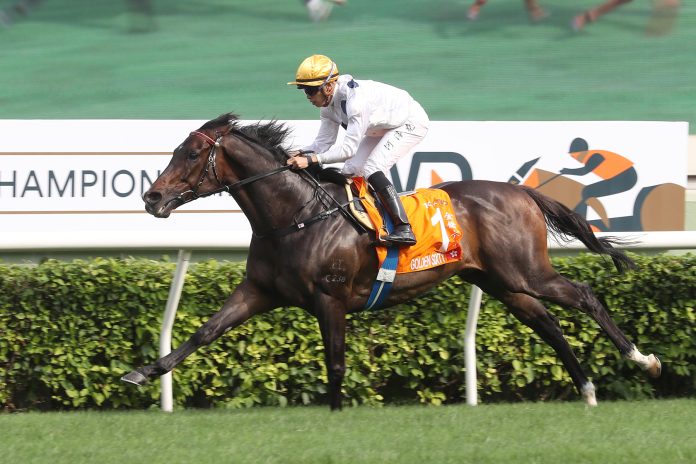 Golden Sixty is bidding for a fourth G1 FWD Champions Mile (1600m).
