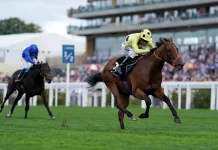 National hero Murphy relishing Rosallion’s bid for 2000 Guineas glory Rosallion winning at Ascot on King George day (Adam Davy/PA)