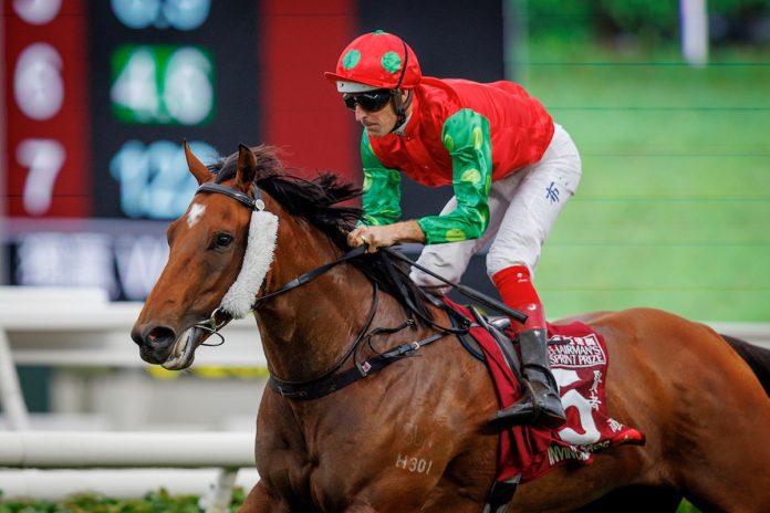 news_2024052801453_01 Invincible Sage wins the G1 Chairman’s Sprint Prize (1200m).