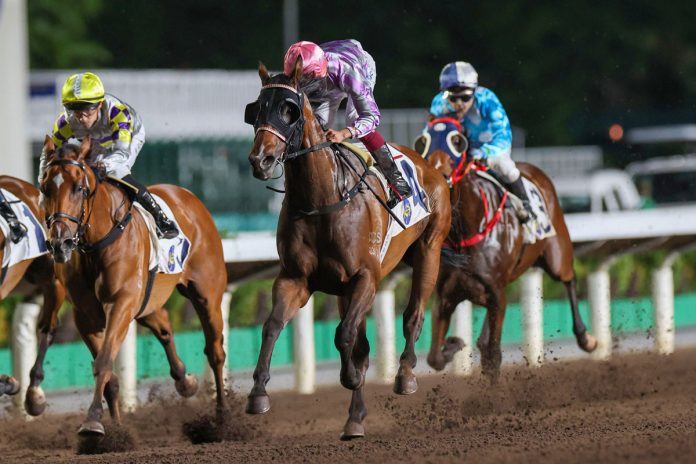 Adefill charges to impressive victory at Sha Tin.