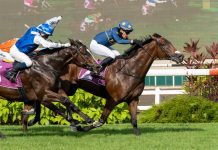 Lim's Saltoro claims the first leg of the four-year-old series.